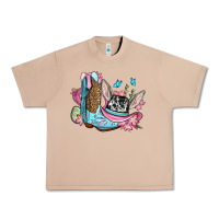 Burro Easter cowboy boots hat Urban Heavy Tee - OliviaCreatesArt