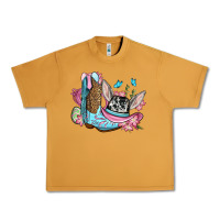 Peanut Butter Easter cowboy boots hat Urban Heavy Tee - OliviaCreatesArt