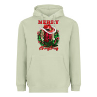 Matcha merry christmas boots hat rope Heavyweight Hoodie - AdoDesignShop
