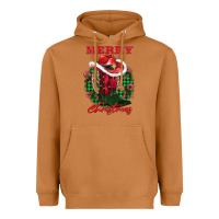 Meerkat merry christmas boots hat rope Heavyweight Hoodie - AdoDesignShop