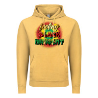 Vintage Mustard feeling blacknificent Vintage Hoodie - FaDigitalArtStudio