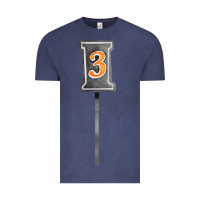Vintage Denim marker 3 chain fa element Vintage Tee - FaDigitalArtStudio