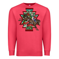 Cardinal aztec rodeo christmas Premium Sweatshirt - AdoDesignShop
