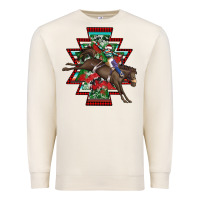Sandshell aztec rodeo christmas Premium Sweatshirt - AdoDesignShop