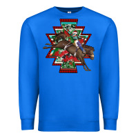 True Royal aztec rodeo christmas Premium Sweatshirt - AdoDesignShop