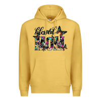 Antique Gold blessed mom Premium Hoodie - SublimationCraftShop
