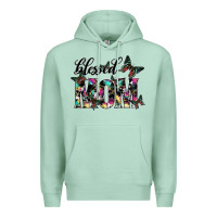 Seafoam blessed mom Premium Hoodie - SublimationCraftShop