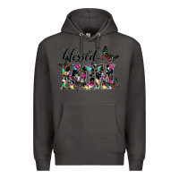 Smoke blessed mom Premium Hoodie - SublimationCraftShop