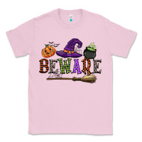 Bubblegum Pink beware Classic Tee - CowGirlArtShop