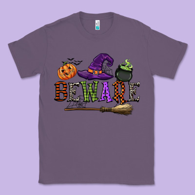 Beware Classic Tee Designed By Cowgirlartshop