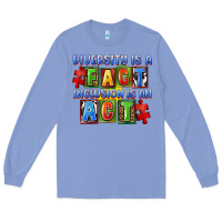 Colony Blue diversity is a fact indesion is an act Long Sleeve Tee - FaDigitalArtStudio