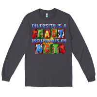 Smoke diversity is a fact indesion is an act Long Sleeve Tee - FaDigitalArtStudio