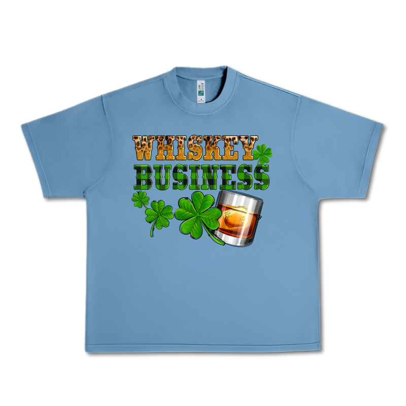 St. Patrick's Day Whiskey Business Urban Heavy Tee by OliviaCreatesArt | Teevron