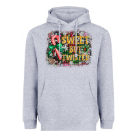 Heather Grey sweet but twisted Heavyweight Hoodie - AdoDesignShop