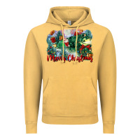 Vintage Mustard merry christmas santa polar express Vintage Hoodie - FaDigitalArtStudio