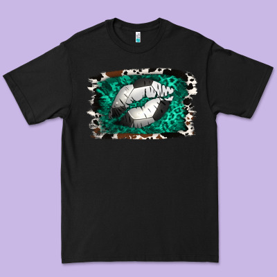Soccer Lips Premium Tee Designed By Jasminsmagicworld