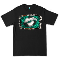 Black Soccer Lips Premium Tee - Jasminsmagicworld