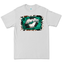 Dove Grey Soccer Lips Premium Tee - Jasminsmagicworld