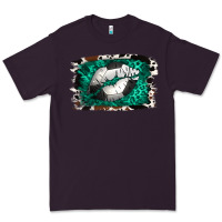 Plum Soccer Lips Premium Tee - Jasminsmagicworld