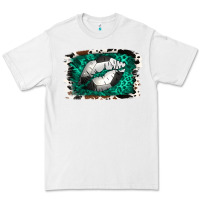 White Soccer Lips Premium Tee - Jasminsmagicworld