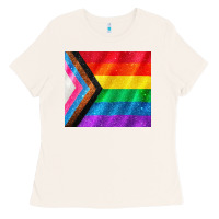 Bone Pride flag Ladies Tee - CowGirlArtShop