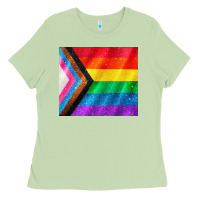 Pride Flag Ladies Tee | Teevron