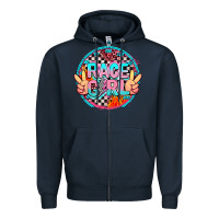 Navy race girl Zipper Hoodie - AdoDesignShop