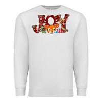 Oatmeal Heather joy reindeer Premium Sweatshirt - AdoDesignShop