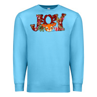 Ocean Blue joy reindeer Premium Sweatshirt - AdoDesignShop