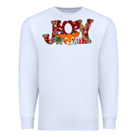 White joy reindeer Premium Sweatshirt - AdoDesignShop