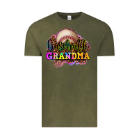 Vintage Olive baseball grandma Vintage Tee - OliviaCreatesArt