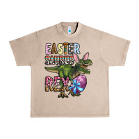 French Oak Easter Saurus Rex Urban Heavy Tee - OliviaCreatesArt