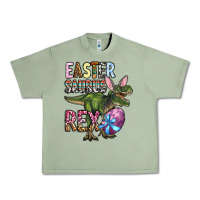 Oil Green Easter Saurus Rex Urban Heavy Tee - OliviaCreatesArt