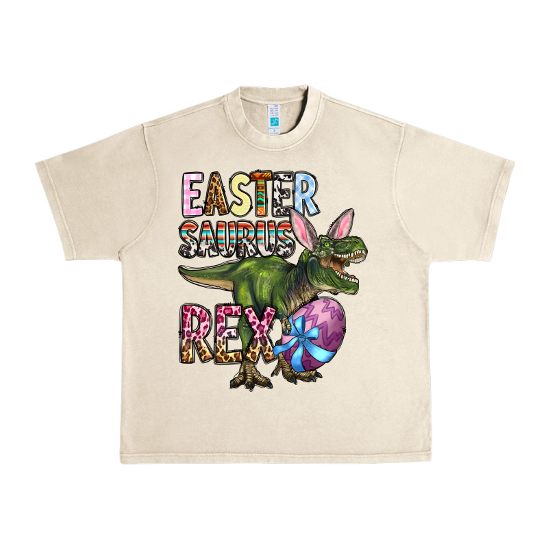 Easter Saurus Rex Urban Heavy Tee by OliviaCreatesArt | Teevron