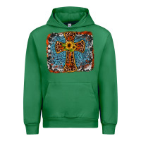 Emerald western cross Urban Hoodie - JahusDesignShop