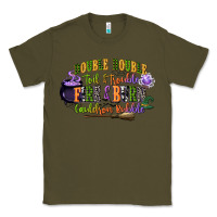 Army Green double double toil and trouble fire and burn cauld Classic Tee - CowGirlArtShop