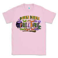 Bubblegum Pink double double toil and trouble fire and burn cauld Classic Tee - CowGirlArtShop