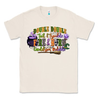 Natural double double toil and trouble fire and burn cauld Classic Tee - CowGirlArtShop