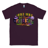 Plum double double toil and trouble fire and burn cauld Classic Tee - CowGirlArtShop