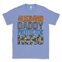 Colony Blue husband daddy protector hero Classic Tee - Artiststas