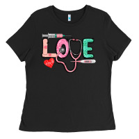 Black Love Nursing Ladies Tee - CowGirlArtShop
