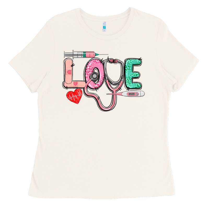 Love Nursing Ladies Tee by CowGirlArtShop | Teevron
