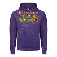Cloud Purple thanksgiving tis' the season with trucks bbs Vintage Hoodie - BundleAndBundleShop