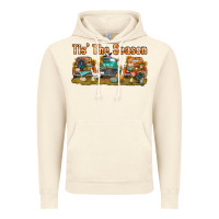 Vintage Artic thanksgiving tis' the season with trucks bbs Vintage Hoodie - BundleAndBundleShop