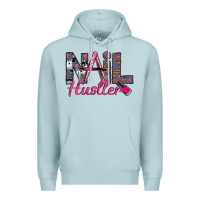 Blue Mist Nail hustler Premium Hoodie - SublimationCraftShop