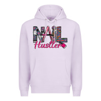 Lilac Nail hustler Premium Hoodie - SublimationCraftShop