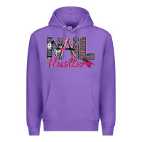 Purple Nail hustler Premium Hoodie - SublimationCraftShop