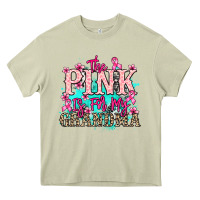 Mossy The pink is for my Grandma Cancer Awareness Heavy Core Tee - HowdyJamesFarm
