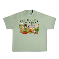Oil Green dog mom coffee Urban Heavy Tee - Jasminsmagicworld