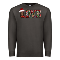 Smoke love christmas boots Premium Sweatshirt - AdoDesignShop
